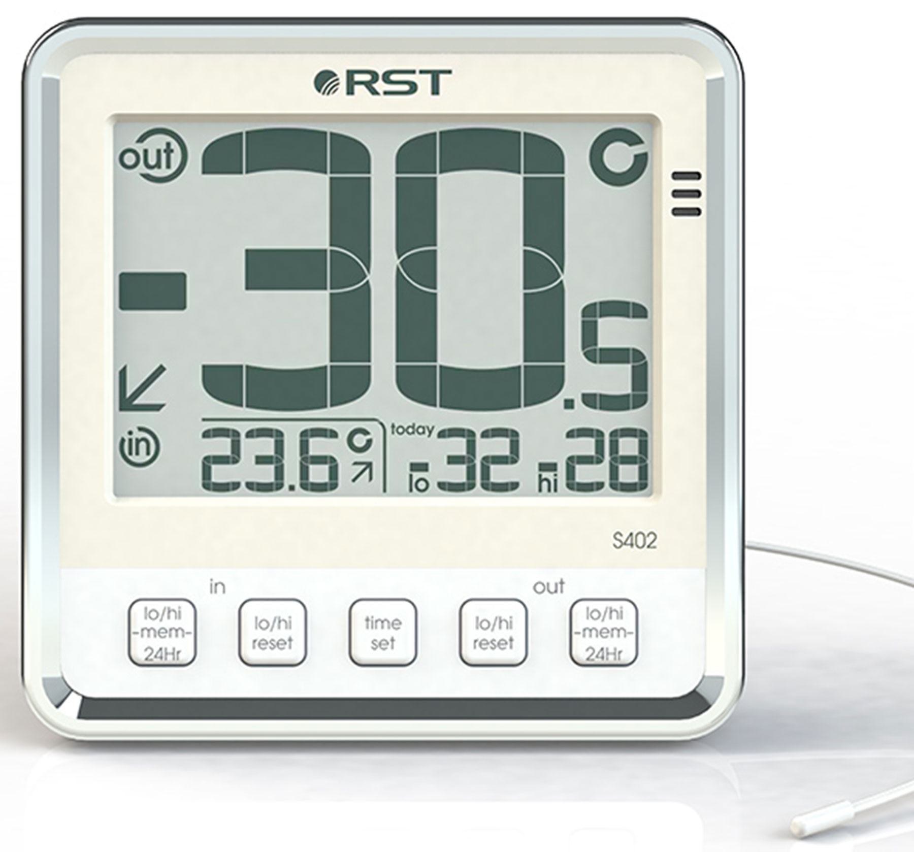 Термометр цифровой RST 02402 (S402) с внешним датчиком