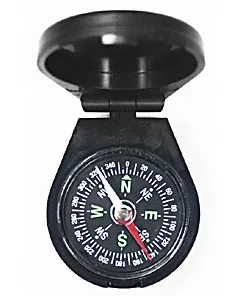 Компас Kromatech 45 мм, с крышкой (черный), изображение 1