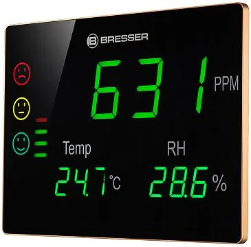 Гигрометр Bresser Air Quality Smile XXL с датчиком CO2