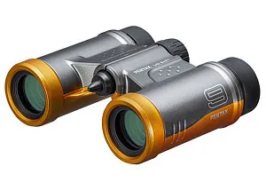 Бинокль PENTAX UD 9x21, серо-оранжевый, изображение 1