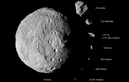Самый крупный объект Главного пояса астероидов
