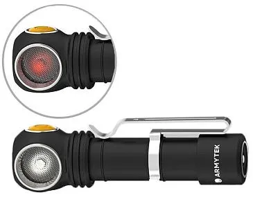 Мультифонарь Armytek Wizard C2 WR Magnet USB, белый и красный свет