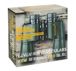 Бинокль Levenhuk New Sherman PRO 16x50, изображение 13