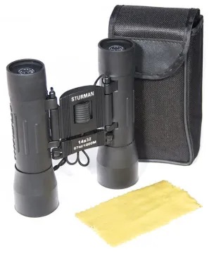 Бинокль STURMAN 14x32, черный, изображение 3