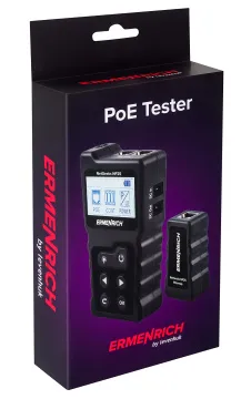 Кабельный PoE-тестер Ermenrich NetGeeks NP25, серый, изображение 10
