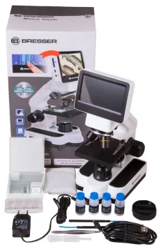 Микроскоп цифровой Bresser Biolux Touch LCD 40–1400x, изображение 2