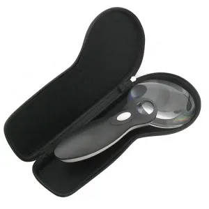 Лупа на ручке Veber 3/6x, 90 мм, с подсветкой (G-288-090), изображение 5