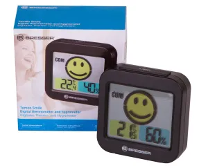 Метеостанция Bresser MyTime Smile, черная, изображение 9