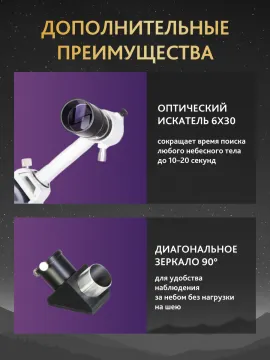 Телескоп Levenhuk New Skyline PRO MAK 127/1500 AZ5, изображение 8