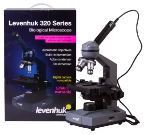 Микроскоп цифровой Levenhuk D320L BASE, 3 Мпикс, монокулярный, изображение 19