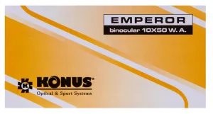 Бинокль Konus Emperor 10x50 WA Green, изображение 3