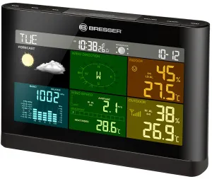 Метеостанция Bresser Comfort «5 в 1» с цветным дисплеем, белая, изображение 27