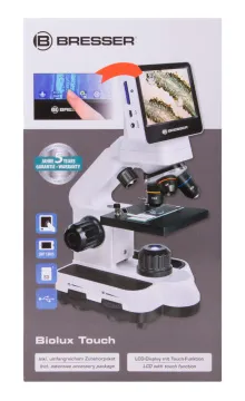 Микроскоп цифровой Bresser Biolux Touch LCD 40–1400x, изображение 16
