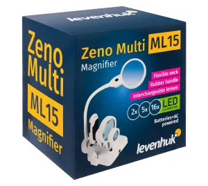Мультилупа Levenhuk Zeno Multi ML15, белая, изображение 12