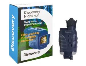 Монокуляр цифровой ночного видения Levenhuk Discovery Night ML10 со штативом, изображение 3