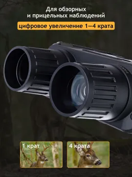 Бинокль цифровой ночного видения Levenhuk Halo 13X Wi-Fi, изображение 18