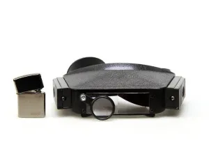 Лупа налобная Veber 1,8x/3,7x, 44x29 мм, с подсветкой (LP-23-11), изображение 3