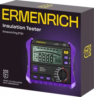 Тестер изоляции Ermenrich Ping ET50, изображение 2